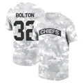 Johmsee KC.Chiefs #32 Nick Bolton Player Salute to Service Hoodies & T-Shirts Stitched Jerseys