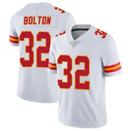 Johmsee KC.Chiefs #32 Nick Bolton Player White Vapor Limited Stitched Jerseys
