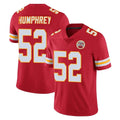 Johmsee KC.Chiefs #52 Creed Humphrey Player Red Limited Vapor Untouchable Home Game Stitched Jerseys