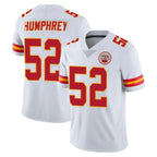 Johmsee KC.Chiefs #52 Creed Humphrey Player White Limited Vapor Untouchable Home Game Stitched Jerseys
