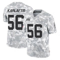 Johmsee KC.Chiefs #56 George Karlaftis Player Arctic Camo Salute To Service Limited Game Stitched Jerseys