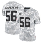 Johmsee KC.Chiefs #56 George Karlaftis Player Arctic Camo Salute To Service Limited Game Stitched Jerseys