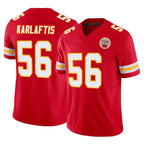 Johmsee KC.Chiefs #56 George Karlaftis Player Red Limited Vapor F.U.S.E. Home Game Stitched Jerseys