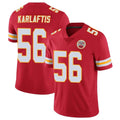 Johmsee KC.Chiefs #56 George Karlaftis Player Red Limited Vapor Untouchable Home Game Stitched Jerseys
