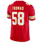Johmsee KC.Chiefs #58 Derrick Thomas Player Red Vapor F.U.S.E. Limited Stitched Jerseys