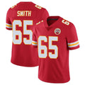 Johmsee KC.Chiefs #65 Trey Smithy Player Red Limited Vapor Untouchable Home Game Stitched Jerseys