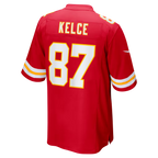 Johmsee KC.Chiefs #87 Travis Kelce Red Game Stitched Jerseys