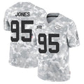 Johmsee KC.Chiefs #95 Chris Jones Player Arctic Camo Salute to Service Limited Stitched Jerseys