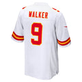 Johmsee KC.Chiefs #9 Kenneth Walker III White Game Stitched Jerseys