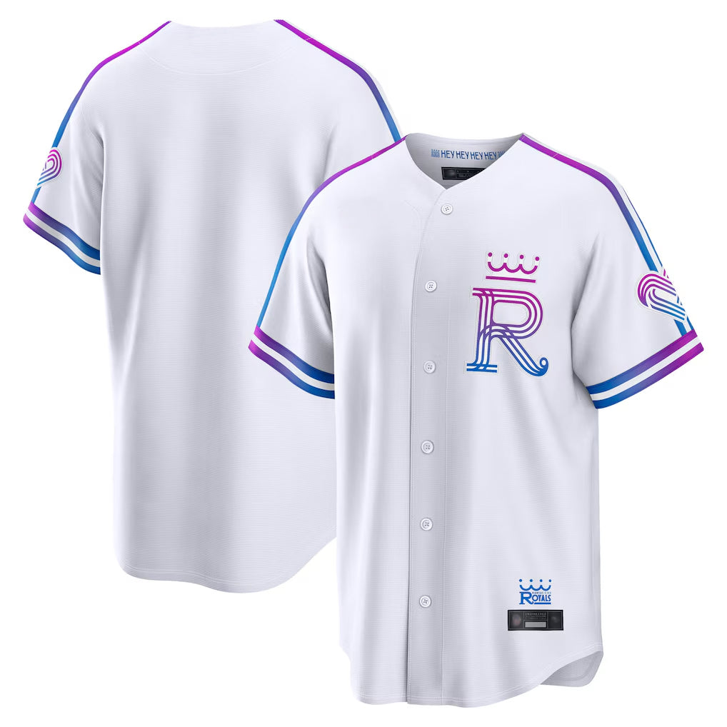 Johmsee KC.Royals White 2026 City Connect Limited Home Blank Player Stitched Jerseys