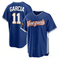 Johmsee KC.Royals #11 Maikel Garcia Player Navy 2026 World Classic Home Stitched Jerseys