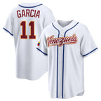 Johmsee KC.Royals #11 Maikel Garcia Player White 2026 World Classic Home Stitched Jerseys