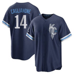 Johmsee KC.Royals #14 Jac Caglianone Player Navy City Connect Home Game Stitched Jerseys