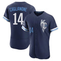 Johmsee KC.Royals #14 Jac Caglianone Player Navy City Connect Limited Elite Home Stitched Jerseys