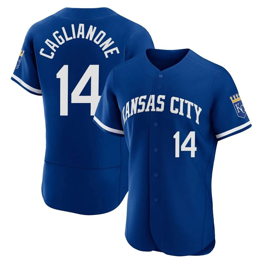 Johmsee KC.Royals #14 Jac Caglianone Player Royal City Connect Limited Elite Home Game Stitched Jerseys