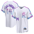 Johmsee KC.Royals #14 Jac Caglianone Player White 2026 City Connect Limited Home Stitched Jerseys