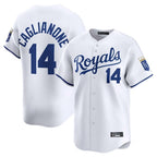 Johmsee KC.Royals #14 Jac Caglianone Player White Alt Limited Home Stitched Jerseys