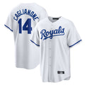 Johmsee KC.Royals #14 Jac Caglianone Player White Home Game Stitched Jerseys
