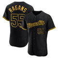 Johmsee KC.Royals #55 Cole Ragans Player Black Snake Skin City Limited Elite Stitched Jerseys