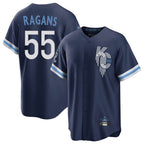 Johmsee KC.Royals #55 Cole Ragans Player Navy City Connect Home Game Stitched Jerseys