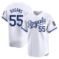 Johmsee KC.Royals #55 Cole Ragans Player White Alt Limited Home Stitched Jerseys