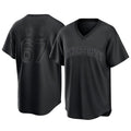 Johmsee KC.Royals #67 Seth Lugo Player Black Fashion Game Stitched Jerseys