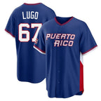 Johmsee KC.Royals #67 Seth Lugo Player Navy 2026 World Classic Home Stitched Jerseys