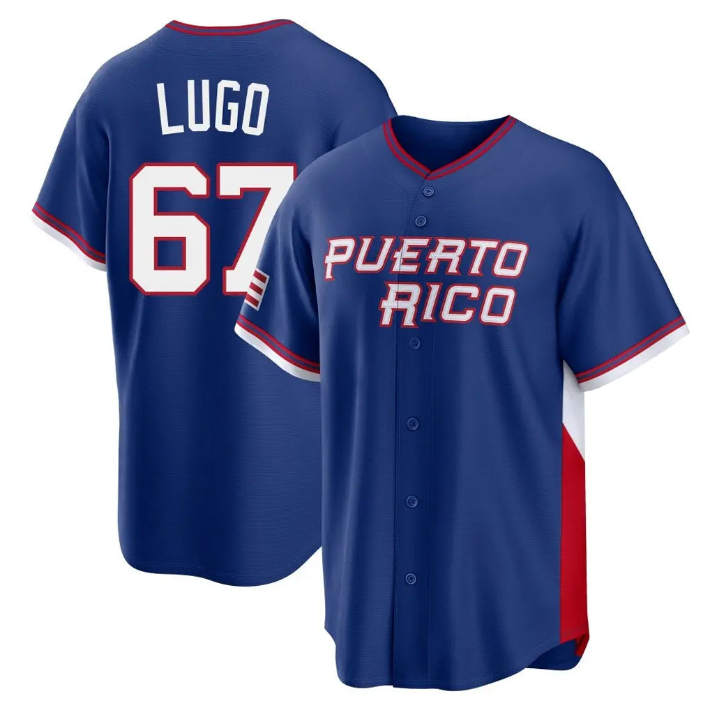 Johmsee KC.Royals #67 Seth Lugo Player Navy 2026 World Classic Home Stitched Jerseys