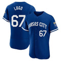 Johmsee KC.Royals #67 Seth Lugo Player Royal Limited Elite Home Stitched Jerseys