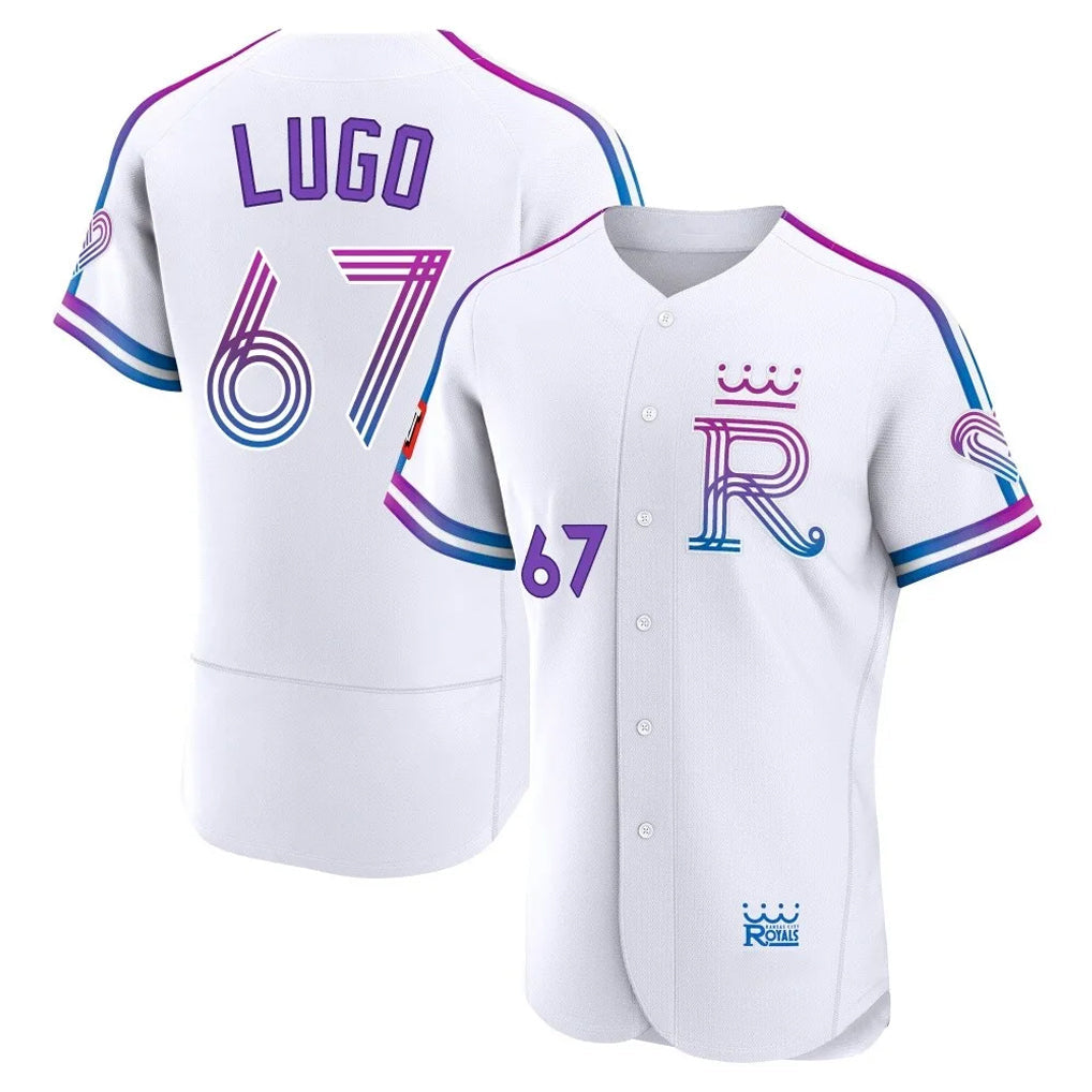 Johmsee KC.Royals #67 Seth Lugo Player White 2026 City Connect Limited Elite Home Stitched Jerseys