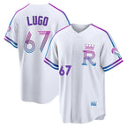 Johmsee KC.Royals #67 Seth Lugo Player White 2026 City Connect Limited Home Stitched Jerseys