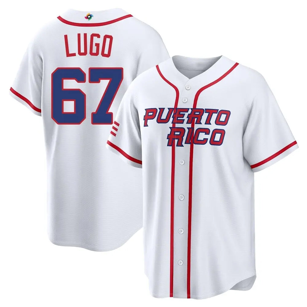Johmsee KC.Royals #67 Seth Lugo Player White 2026 World Classic Home Stitched Jerseys