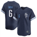 Johmsee KC.Royals #6 Jonathan India Player Navy City Connect Limited Home Stitched Jerseys