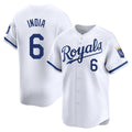 Johmsee KC.Royals #6 Jonathan India Player White Alt Limited Home Stitched Jerseys