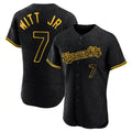 Johmsee KC.Royals #7 Bobby Witt Jr. Player Black Snake Skin City Limited Elite Stitched Jerseys