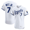 Johmsee KC.Royals #7 Bobby Witt Jr. Player White Alt Limited Elite Home Stitched Jerseys