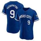 Johmsee KC.Royals #9 Vinnie Pasquantino Player Royal City Connect Limited Elite Home Game Stitched Jerseys