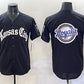 Kansas City Royals Team Big Logo Black 'Gothic Crown Edition' Vapor Premier Limited Stitched Baseball Jersey