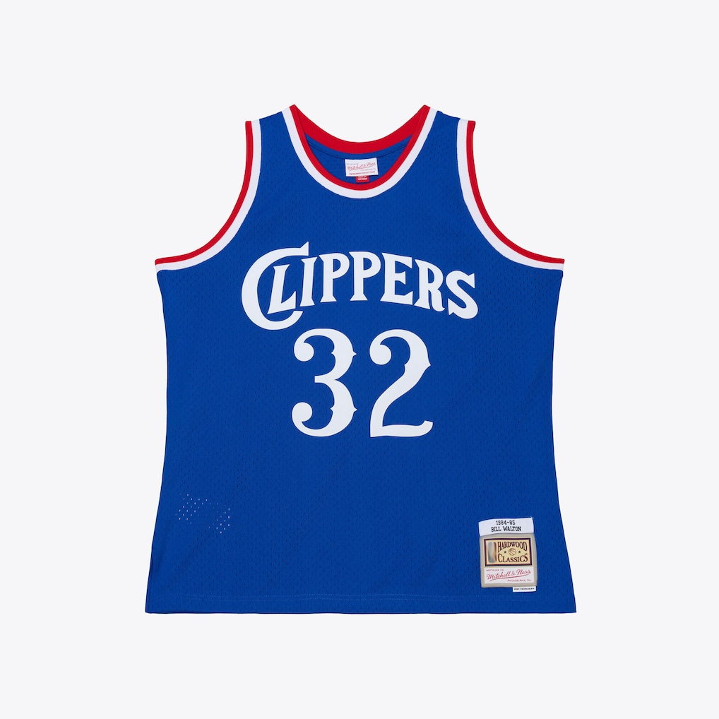 Johmsee L.Clippers #32 Bill Walton Mitchell & Ness Royal 1984-85 Swingman Stitched Jerseys