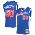 Johmsee L.Clippers #50 Corey Maggette Mitchell & Ness Royal 2002-2003 Hardwood Classics Swingman Stitched Jerseys