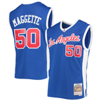Johmsee L.Clippers #50 Corey Maggette Mitchell & Ness Royal 2002-2003 Hardwood Classics Swingman Stitched Jerseys