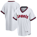Johmsee LA.Angels White T-shirt Home Game Blank Player Stitched Jerseys