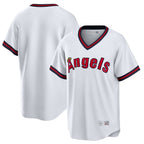 Johmsee LA.Angels White T-shirt Home Game Blank Player Stitched Jerseys