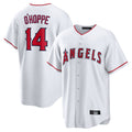 Johmsee LA.Angels #14 Logan O'Hoppe Player White Home Game Stitched Jerseys