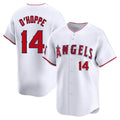 Johmsee LA.Angels #14 Logan O'Hoppe Player White Limited Home Stitched Jerseys