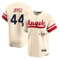 Johmsee LA.Angels #44 Ben Joyce Player Cream City Connect Limited Home Stitched Jerseys