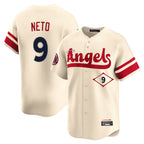 Johmsee LA.Angels #9 Zach Neto Player Cream City Connect Limited Home Stitched Jerseys