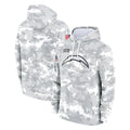 Johmsee LA.Chargers Arctic Camo Salute to Service Hoodies Limited Game Blank Player Stitched Jerseys