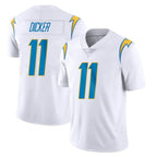 Johmsee LA.Chargers #11 Cameron Dicker Player White Limited Vapor Untouchable Home Game Stitched Jerseys