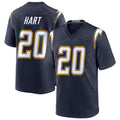 Johmsee LA.Chargers #20 Cam Hart Player Navy Alternate Home Game Stitched Jerseys